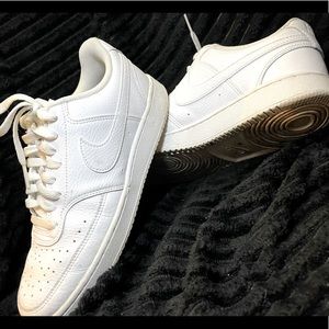 White Nike Tennis Shoes